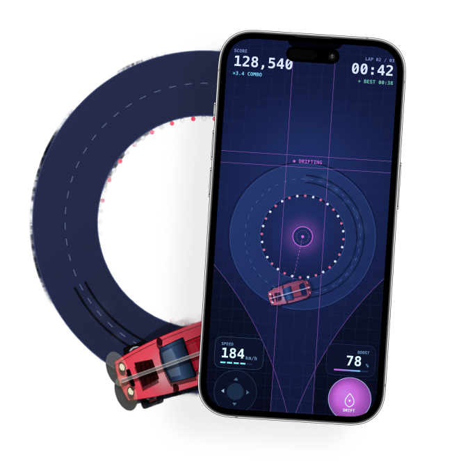 WideDrift app screenshot